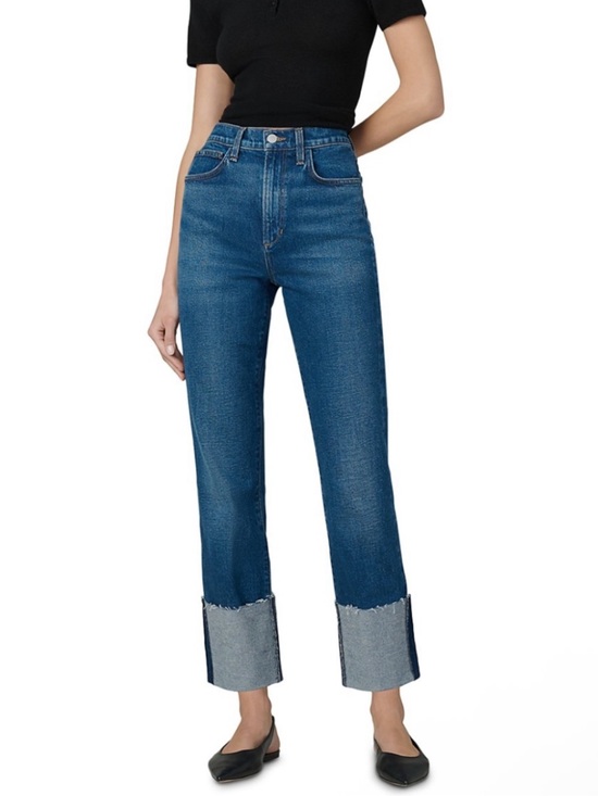Joe's Jeans Denim - Joe's Jeans The Margot Slim Wide Cuff Jeans in Serendipity